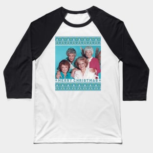 the golden girls chrismast blue Baseball T-Shirt